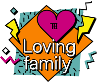 Loving family logo
